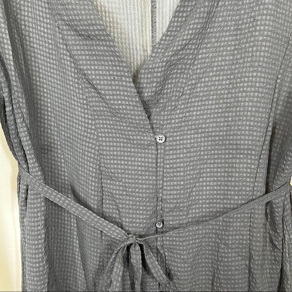 Satrjnsha Paris oversized sheer button down blouse - Picture 6 of 13